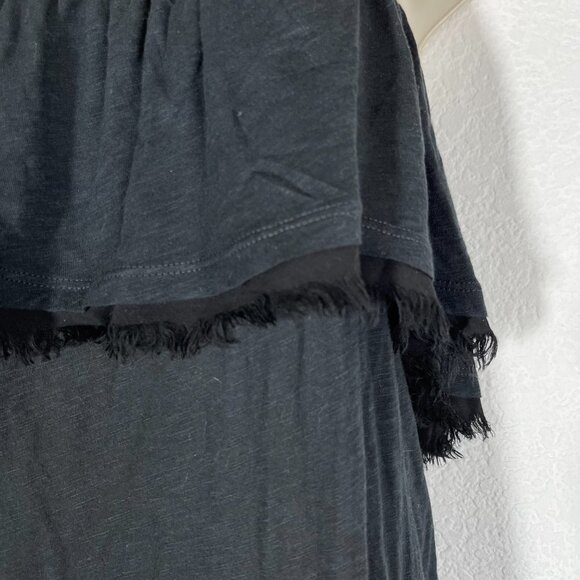 Splendid Black Top Blouse Off the Shoulder Small - Picture 11 of 12